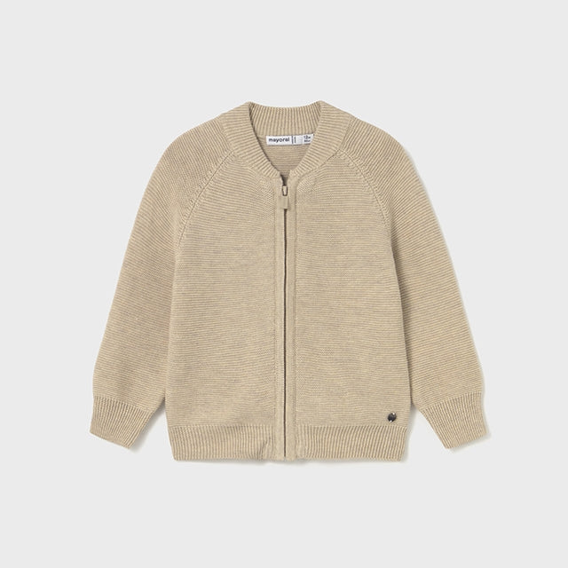 Cárdigan tricot beige - Mayoral