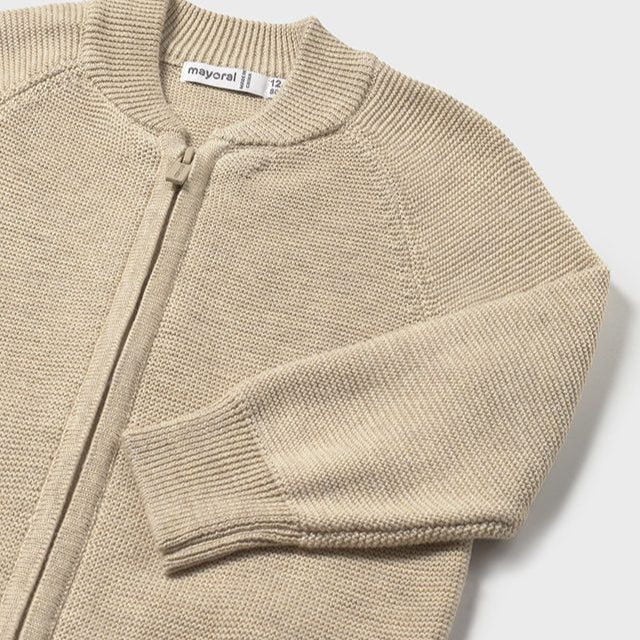 Cárdigan tricot beige - Mayoral