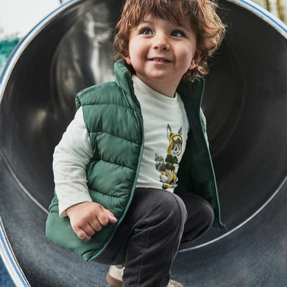 Conjunto chaleco 3 piezas verde - Mayoral