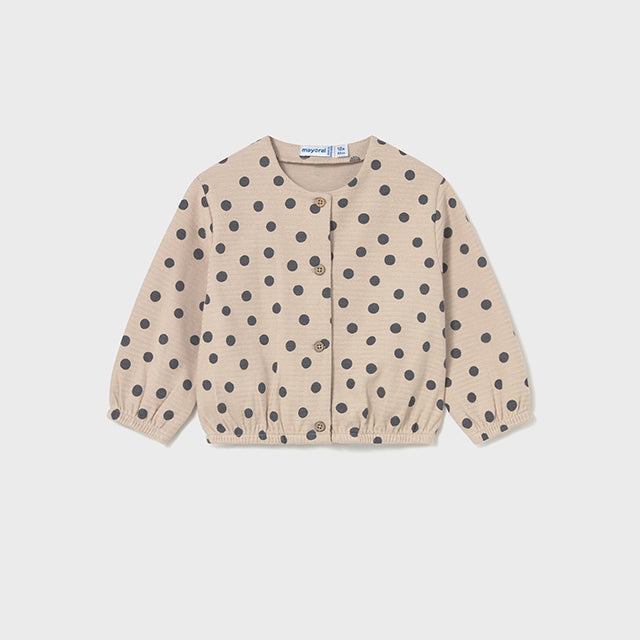Conjunto 3 piezas lunares beige - Mayoral