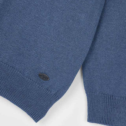 Polo tricot niño azul - Mayoral