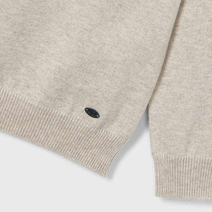 Polo tricot niño beige - Mayoral