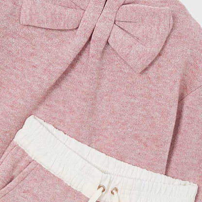 Conjunto pantalón y jersey glitter rosa - Mayoral