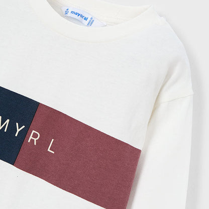 Chándal 3 piezas bomber ciruela - Mayoral