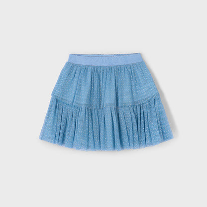 Falda tul celeste - Mayoral