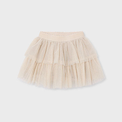Falda tul beige - Mayoral