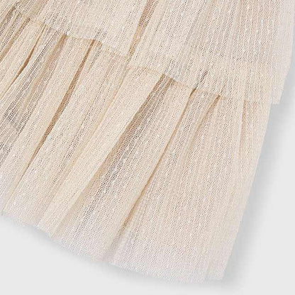 Falda tul beige - Mayoral