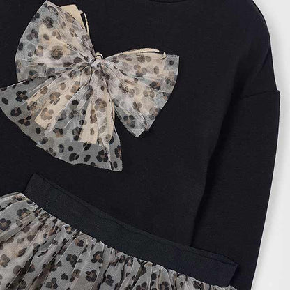 Conjunto falda tul y sudadera animal print - Mayoral