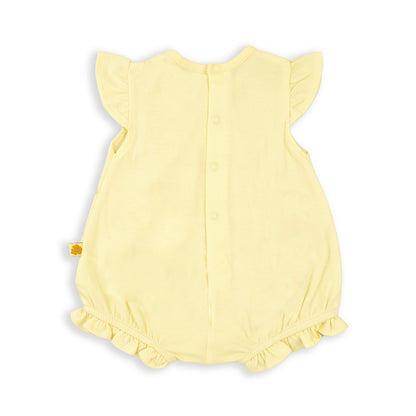 Pelele tirantes amarillo - BabyBol