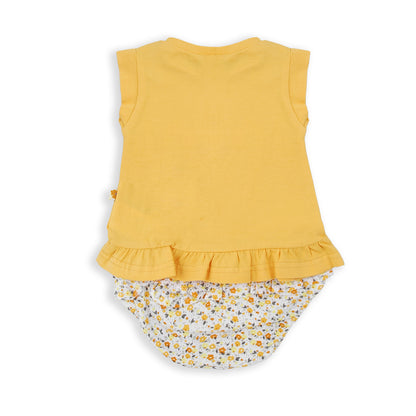 Conjunto ranita y camiseta Abejita - BabyBol