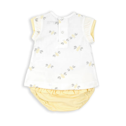 Conjunto ranita y camiseta Bee - BabyBol