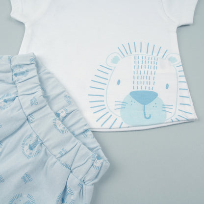 Conjunto 2 piezas lion blue - BabyBol