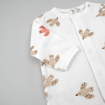 Pelele manga larga Palomita - BabyBol