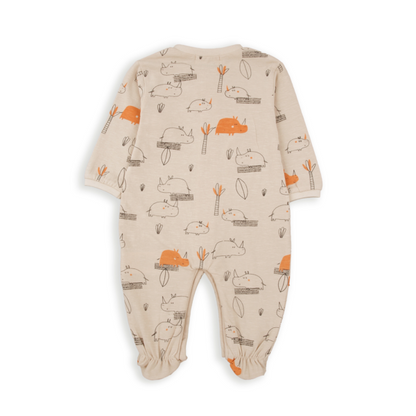 Pelele manga larga Rinoceronte - BabyBol