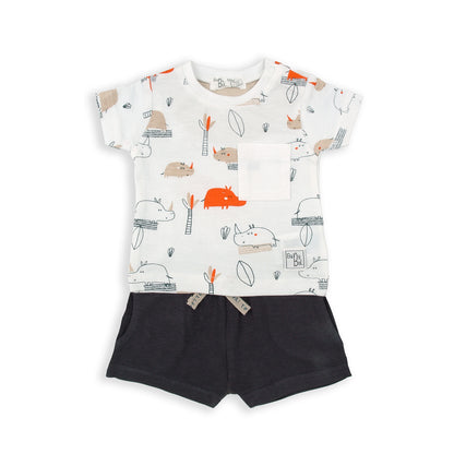 Conjunto 2 piezas Rinoceronte - BabyBol