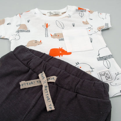 Conjunto 2 piezas Rinoceronte - BabyBol