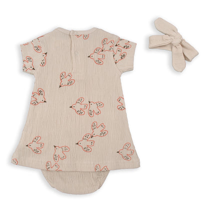 Vestido 3 piezas Palomita - BabyBol