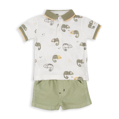 Conjunto polo Iguana - BabyBol