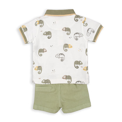 Conjunto polo Iguana - BabyBol
