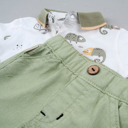 Conjunto polo Iguana - BabyBol