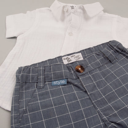 Conjunto cuadro azul - BabyBol