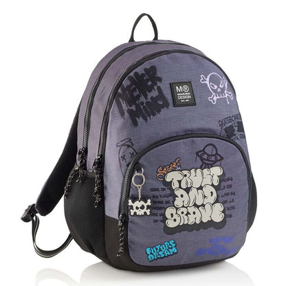 Mochila triple reciclada Oslo Graffitti - Miquelrius