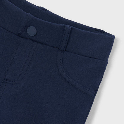 Pantalón niña felpa bolsillos Marino - Mayoral