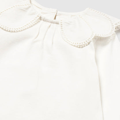 Camisa cuello bebé Crudo - Mayoral