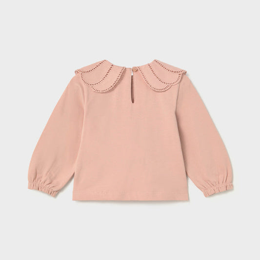 Camisa cuello bebé Nude - Mayoral
