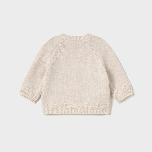 Cárdigan cuello redondo Milk - Mayoral