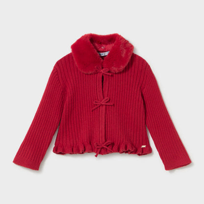 Rebeca Tricot Cuello Pelo Rojo - Mayoral