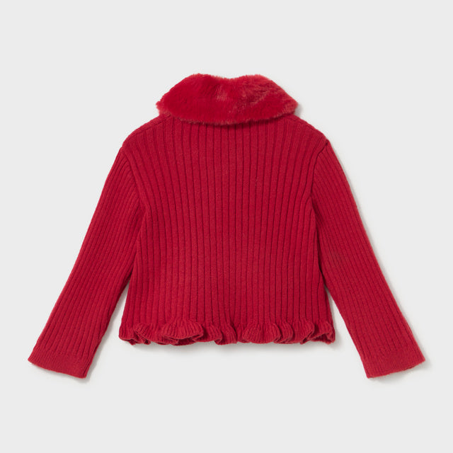Rebeca Tricot Cuello Pelo Rojo - Mayoral