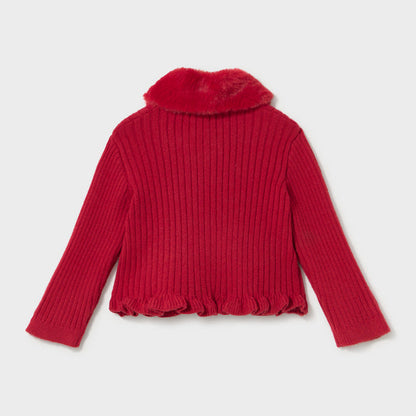 Rebeca Tricot Cuello Pelo Rojo - Mayoral