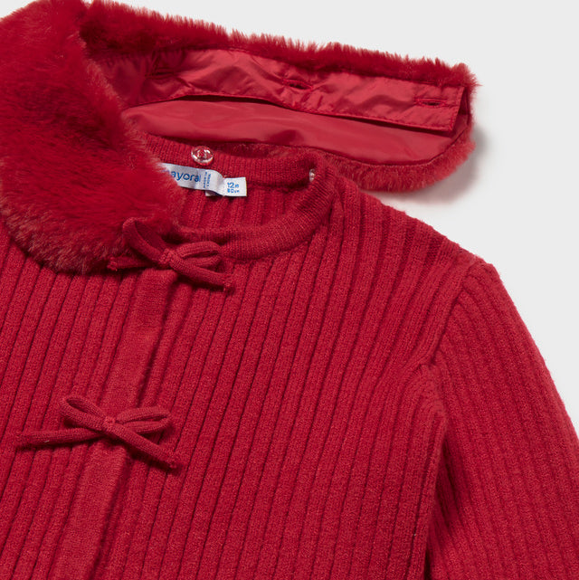 Rebeca Tricot Cuello Pelo Rojo - Mayoral