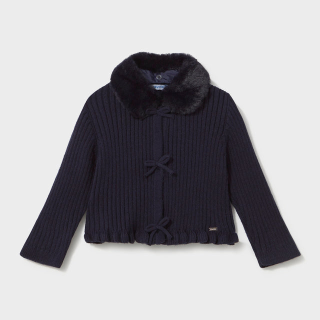 Rebeca Tricot Cuello Pelo Marino - Mayoral