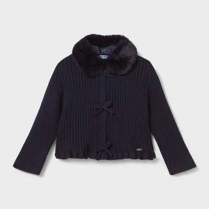 Rebeca Tricot Cuello Pelo Marino - Mayoral