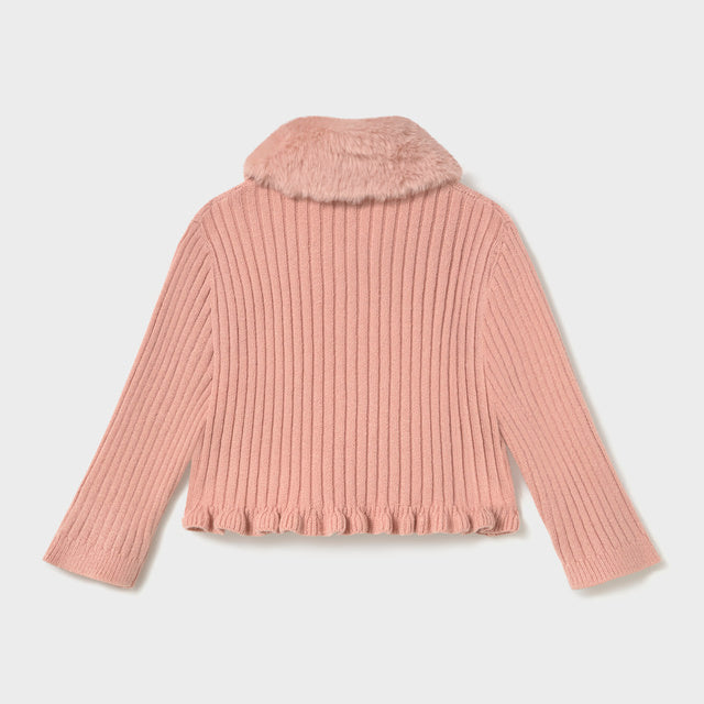 Rebeca Tricot Cuello Pelo Nude - Mayoral