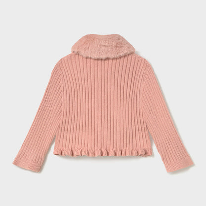 Rebeca Tricot Cuello Pelo Nude - Mayoral
