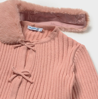 Rebeca Tricot Cuello Pelo Nude - Mayoral