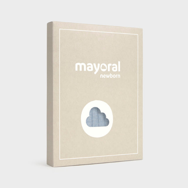 Conjunto 3 piezas Polaina Azul cielo - Mayoral