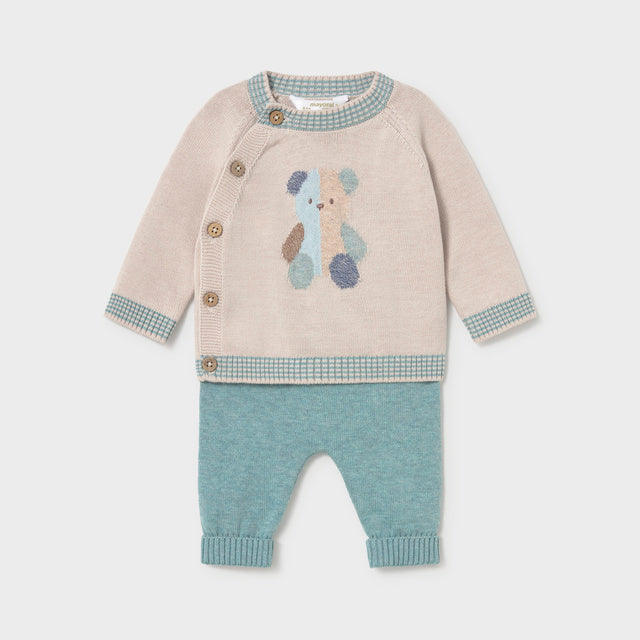 Conjunto pantalón y jersey Osito Mineral - Mayoral