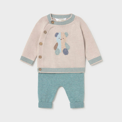 Conjunto pantalón y jersey Osito Mineral - Mayoral