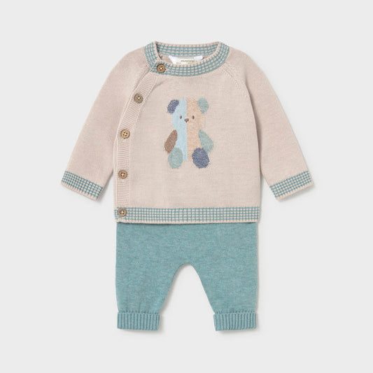 Conjunto pantalón y jersey Osito Mineral - Mayoral
