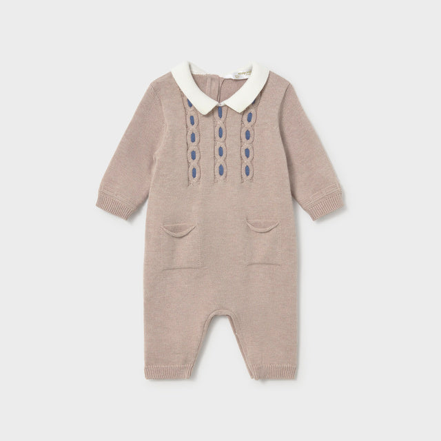 Pelele Tricot Moca - Mayoral