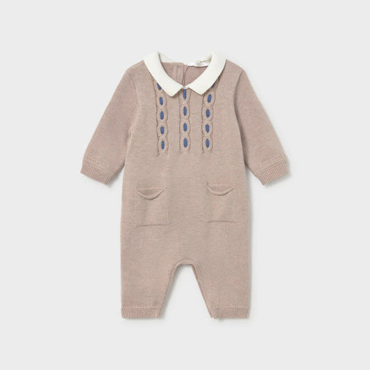 Pelele Tricot Moca - Mayoral