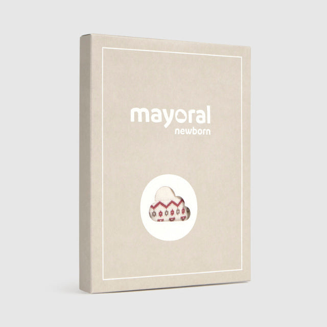 Conjunto 3 piezas Peto Tricot Ciruela - Mayoral