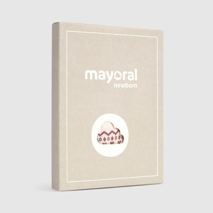 Conjunto 3 piezas Peto Tricot Ciruela - Mayoral