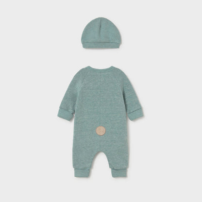 Pelele y gorro Oso Mineral - Mayoral