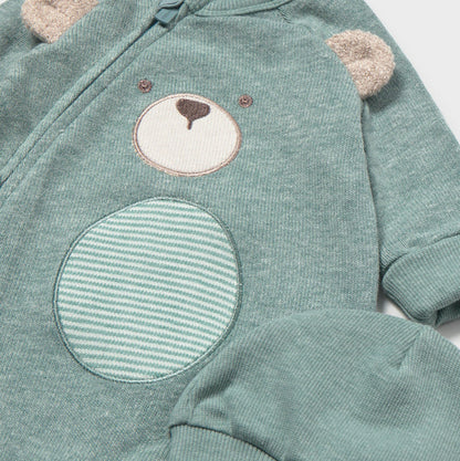 Pelele y gorro Oso Mineral - Mayoral