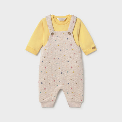 Conjunto peto estampado Estrellas Camomila - Mayoral
